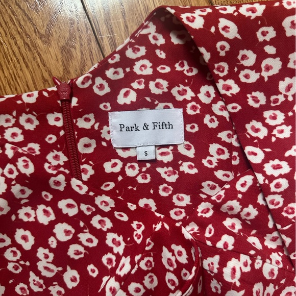 Park and Fifth Carroll Mini Dress in Poppy Size Small - Picture 4 of 6